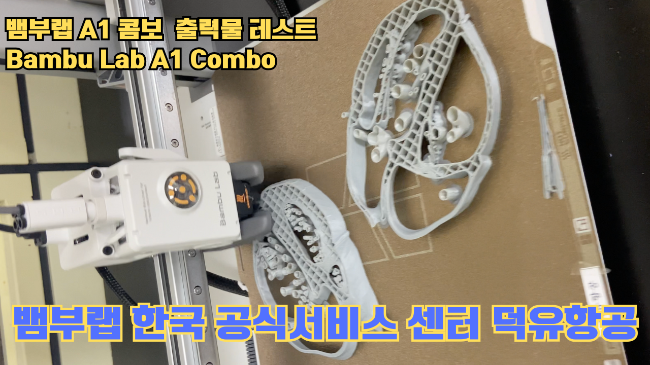 뱀부랩 A1 콤보 출력물 테스트 심장모형 #뱀부랩 #A1 #A1콤보 #A1combo #Bambulab #테스트출력물 #뱀부랩한국공식서비스센터덕유항공