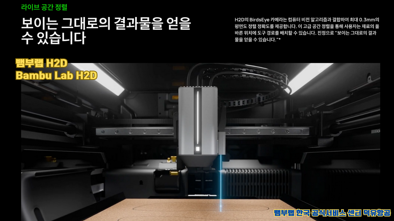 뱀부랩 H2D 산업용 3D프린터 ,Bambu Lab H2D Industrial level 3D Printer