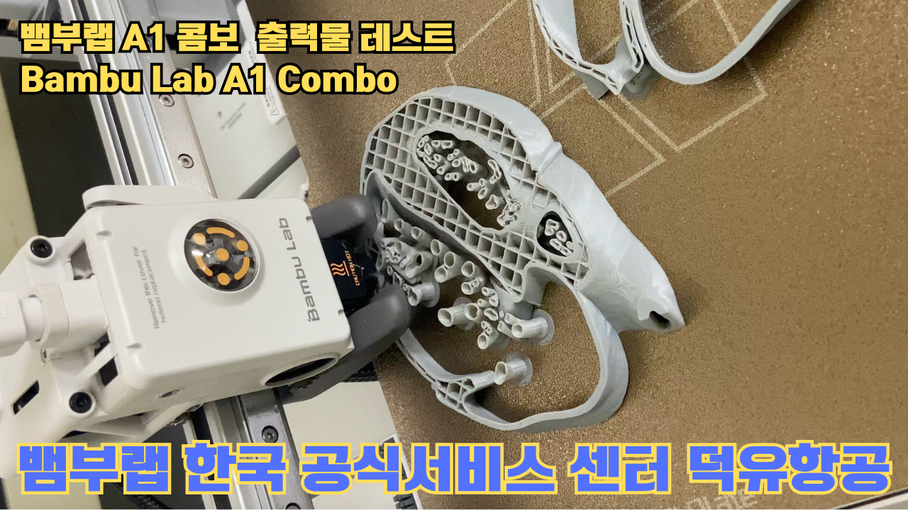 뱀부랩 A1 콤보 출력물 테스트 심장모형 #뱀부랩 #A1 #A1콤보 #A1combo #Bambulab #테스트출력물 #뱀부랩한국공식서비스센터덕유항공