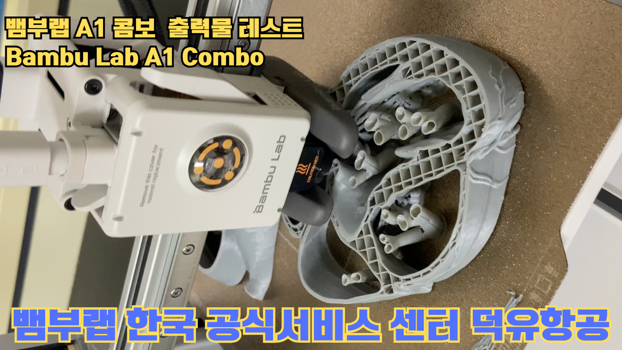 뱀부랩 A1 콤보 출력물 테스트 심장모형 #뱀부랩 #A1 #A1콤보 #A1combo #Bambulab #테스트출력물 #뱀부랩한국공식서비스센터덕유항공