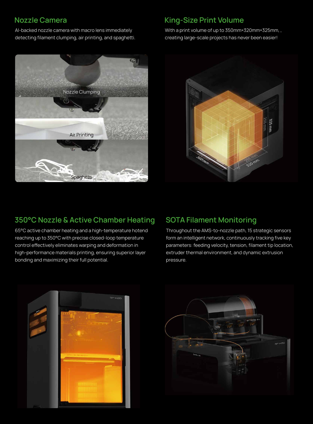 뱀부랩 H2D 산업용 3D프린터; Bambu Lab H2D 3D Printer 뱀부랩 H2D 산업용 3D프린터; Bambu Lab H2D 3D Printer