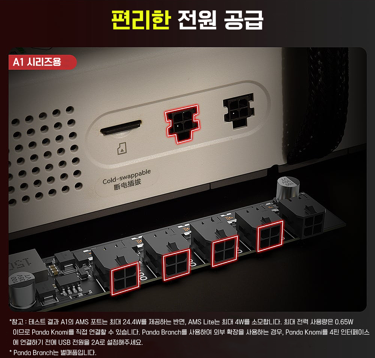 판다 노미,뱀부랩 A1시리즈 스마트 디스플레이, #BIGTREETECH Panda Knomi, Bambulab 프린터용, 맞춤형GIF #덕유항공