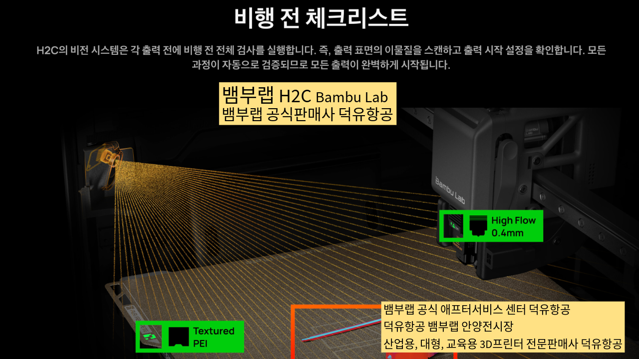 뱀부랩 H2C 모델은가장 완성도 높은 뱀부랩 3D프린터 모델입니다. 테크레이더 리뷰외2개의 제품리뷰,  #Bambulab #뱀부랩 #H2C #덕유항공 #리뷰 #완성도