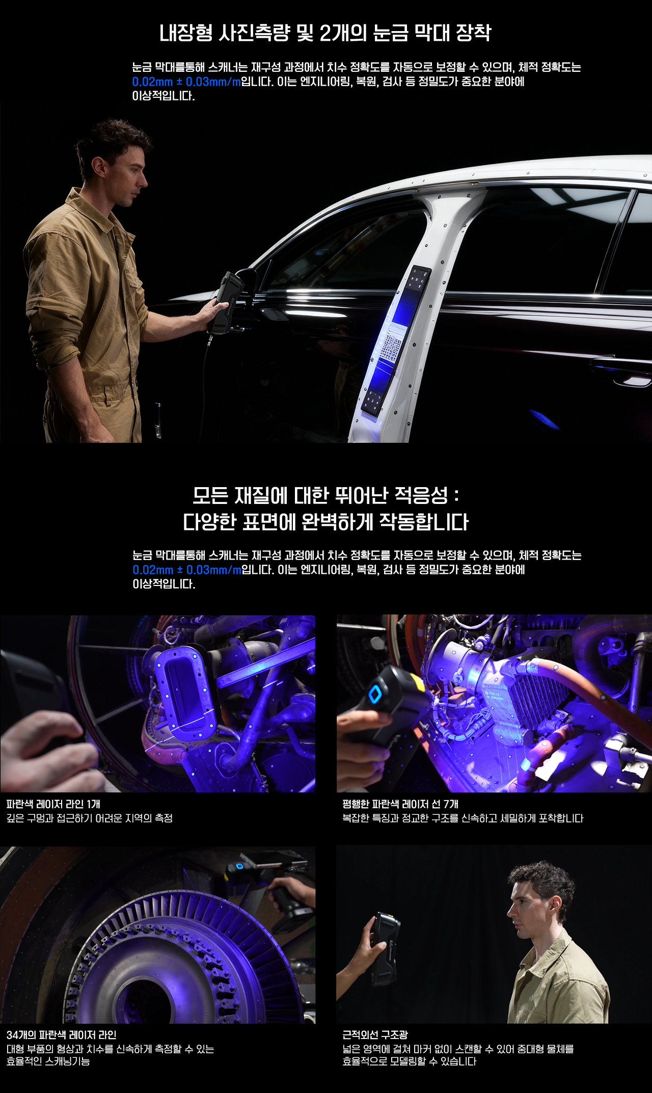 크리얼리티 3D스캐너 서문 X1 0.02mm(최대정밀도) 4 in 1, NIR, 제품 장점 소개 #크리얼리티 #SermoonX1