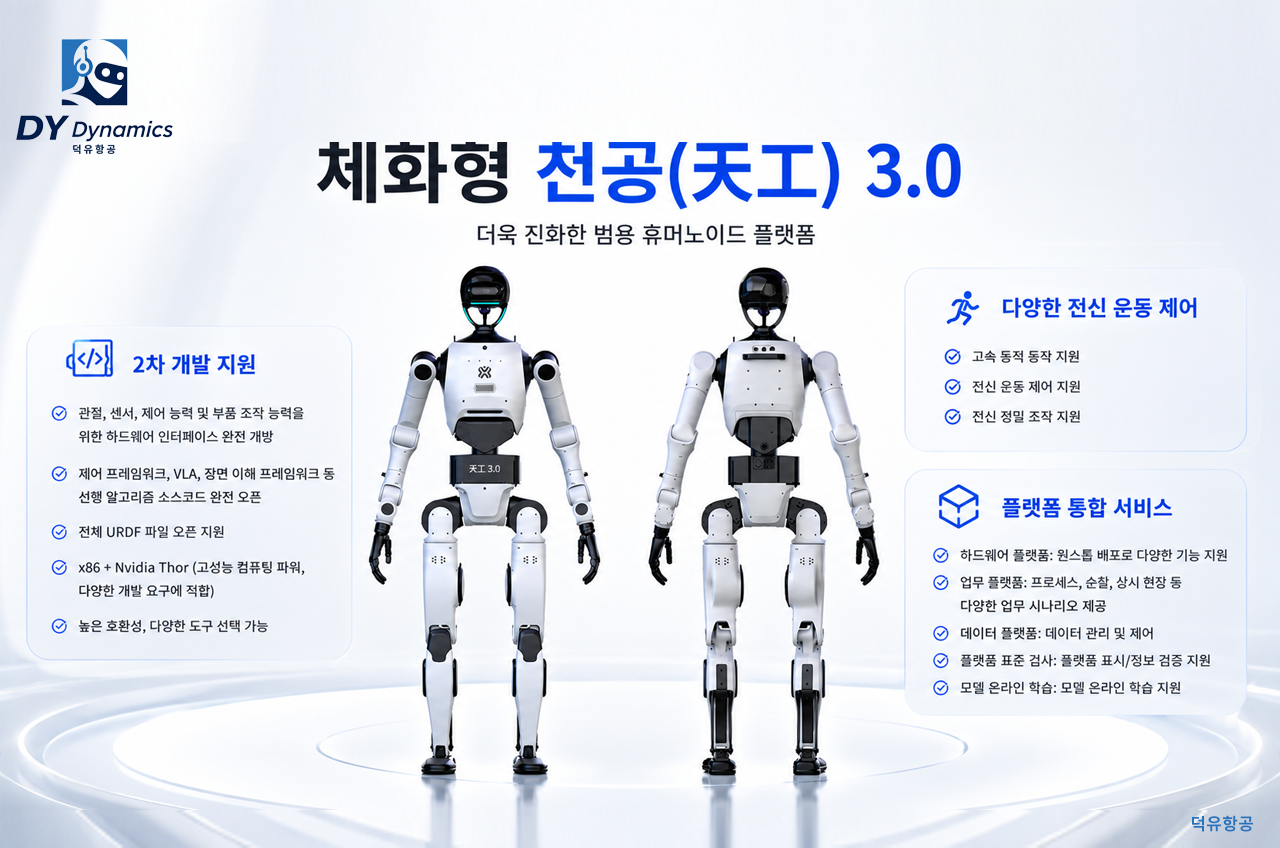 X-Humanoid 휴머노이드 로봇, 천공 3.0(TianKong)