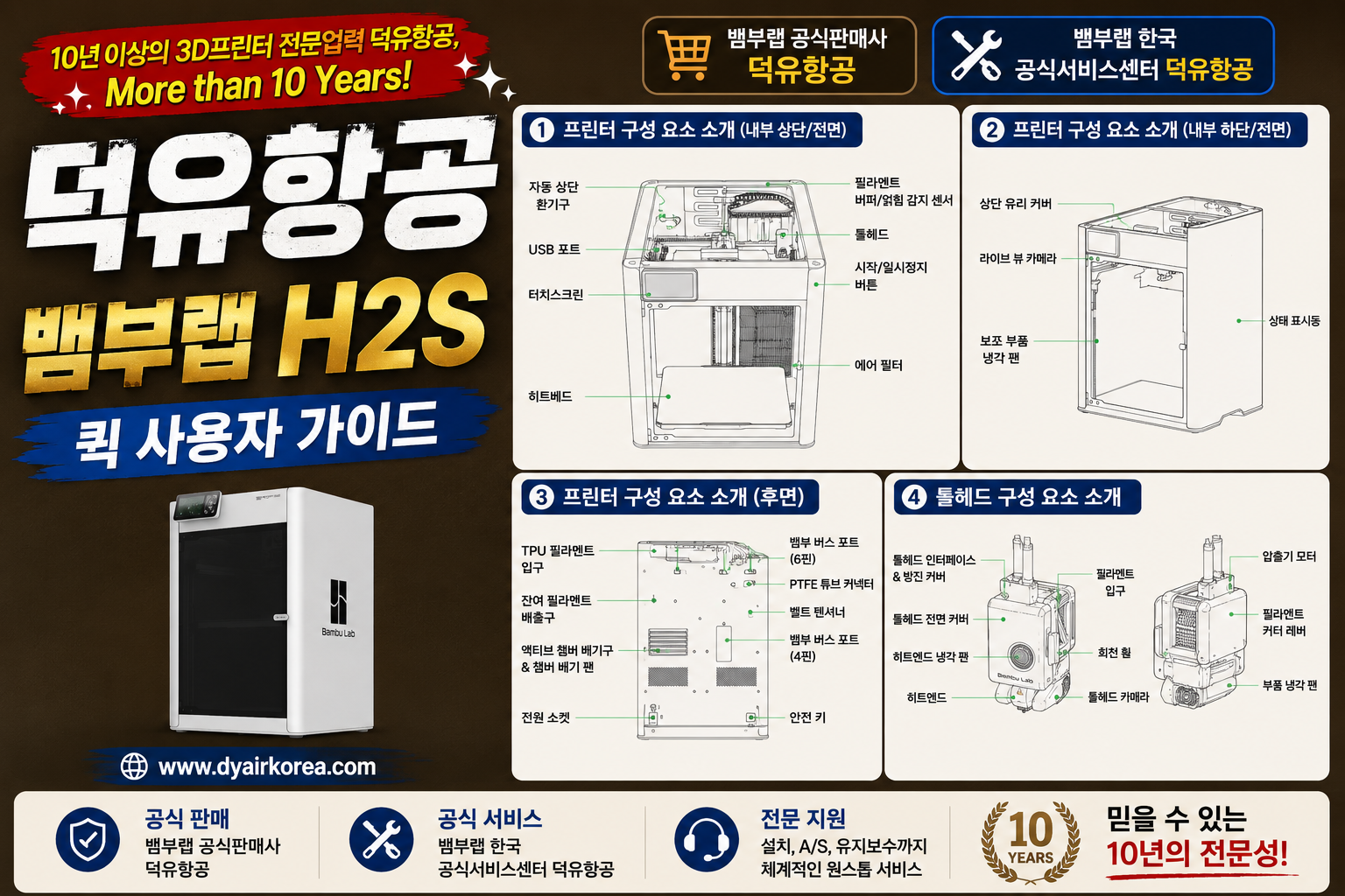 뱀부랩 H2S 퀵 사용자 매뉴얼 가이드