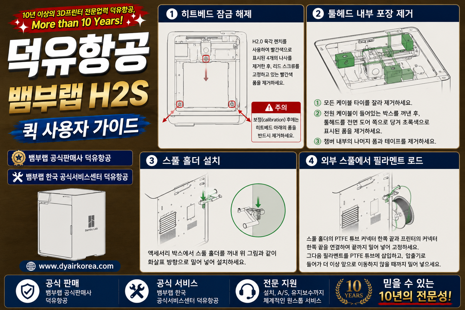 뱀부랩 H2S 퀵 사용자 매뉴얼 가이드
