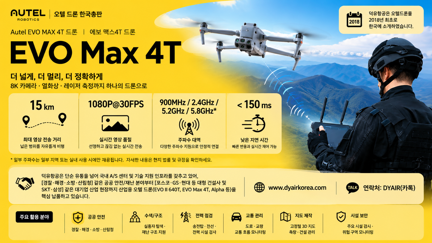 Autel EVO MAX 4T Drone, 오텔드론 맥스4T