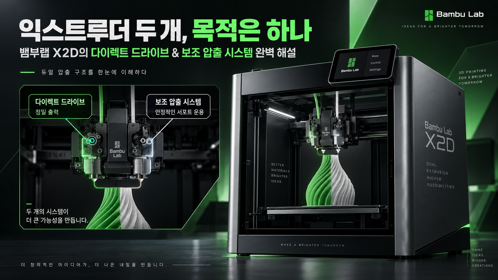 뱀부랩 본사지정 A/S 애프터서비스 센터(스페어파츠 상시준비), 당일주문 당일무료 퀵배송, 10년이상의 3D프린터 전문업력 덕유항공 CREALITY, FLASHFORGE CJ270, MINGDA, FORMLABS FORM4