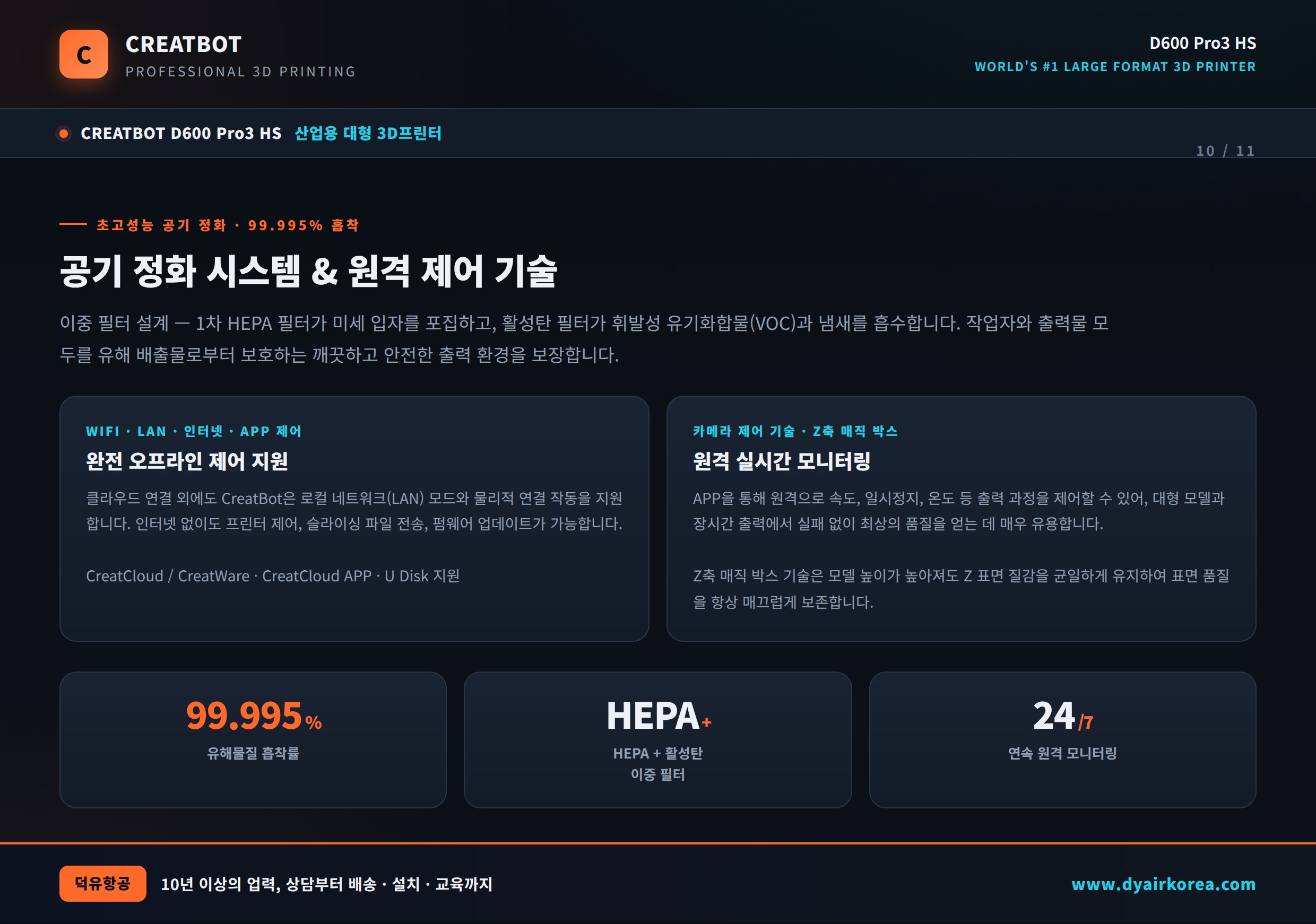 CREATBOT D600 PRO3 HS, 3D Printer