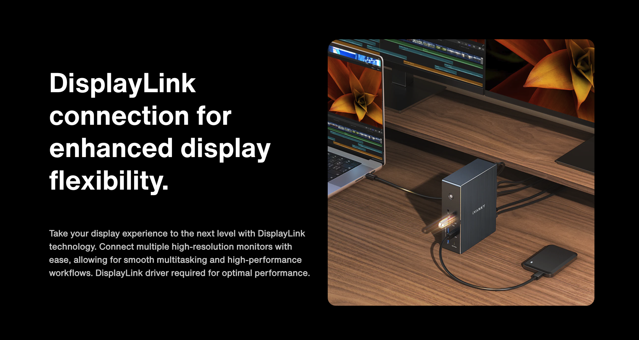 iVANKY 퓨전독 프로 2(FusionDock Pro 2) — 선더볼트 없이도 트리플 4K, 실속형 맥북 도킹스테이션의 정답